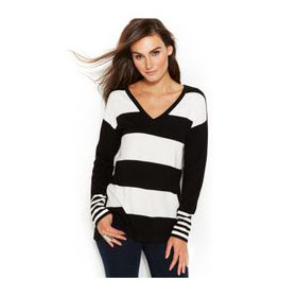 VINCE CAMUTO | Mixed Stripe Sweater